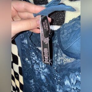 Victoria's Secret Teal Lace Camisole